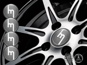 Mazda Felgenaufkleber Auto Stilvolles gewölbtes Design